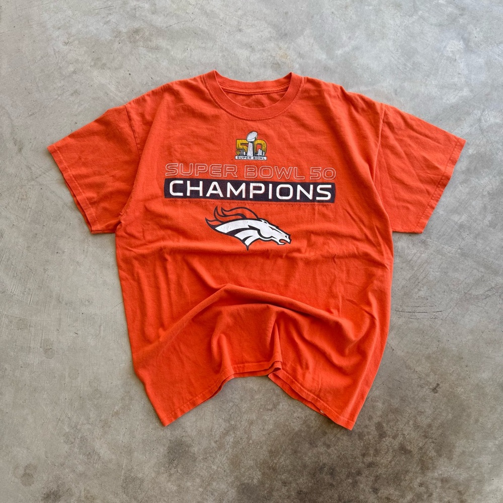 Denver Broncos Super Bowl 50 Champions Tee - Large